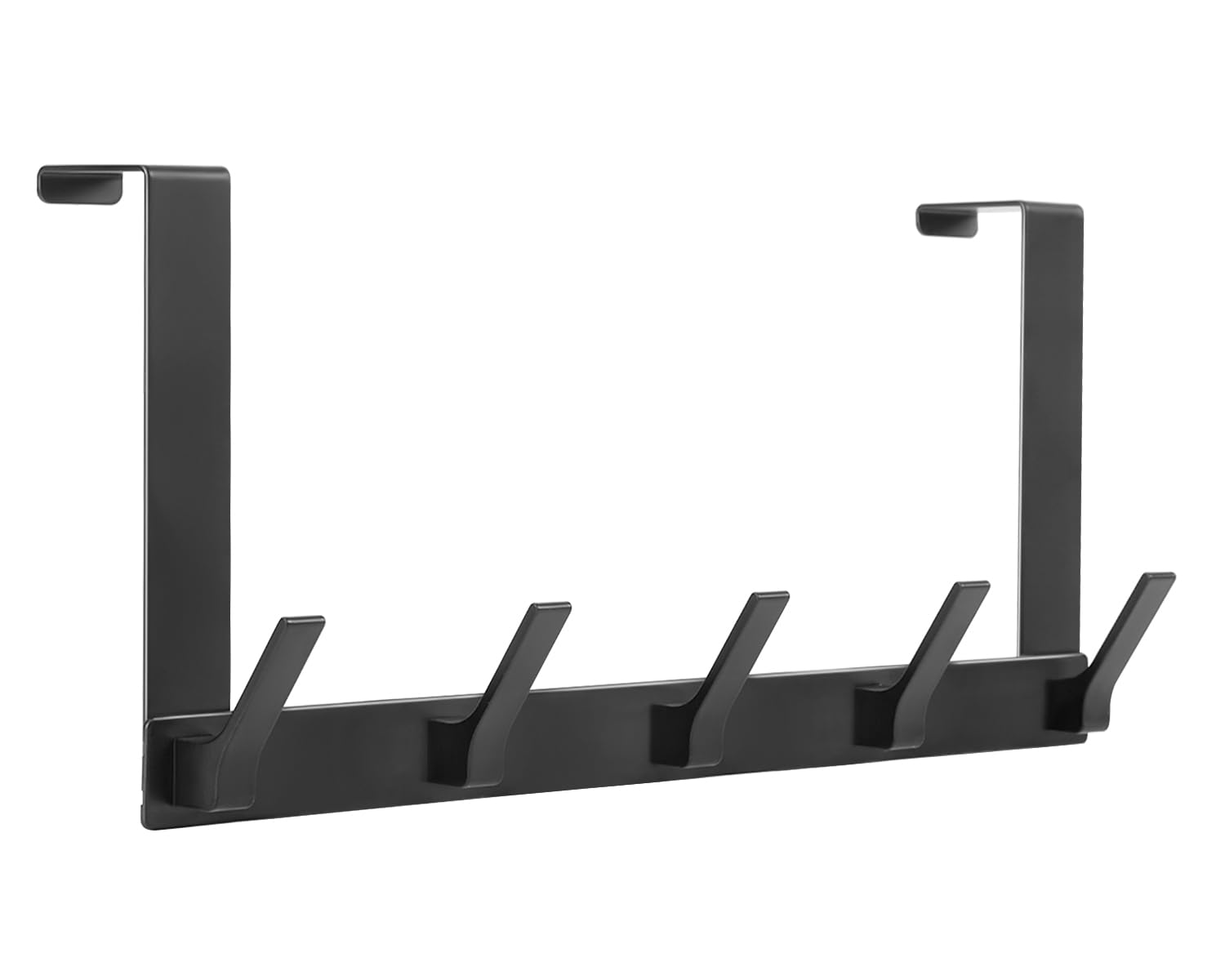 HASTHIP® Over The Door Hooks, Door Hanger Hook, Towel Rack for Bathroom, Door Towel Hanger for Hanging Clothes Hat (Black, 1 Pack) HASTHIP® Over The Door Hooks, Door Hanger Hook, Towel Rack for Bathroom, Door Towel Hanger for Hanging Clothes Hat (Black, 1 Pack)